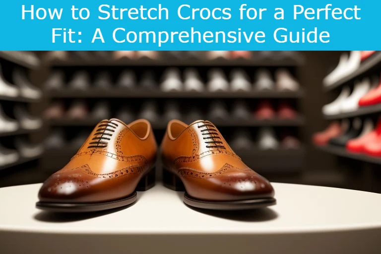 How to Stretch Crocs for a Perfect Fit: A Comprehensive Guide