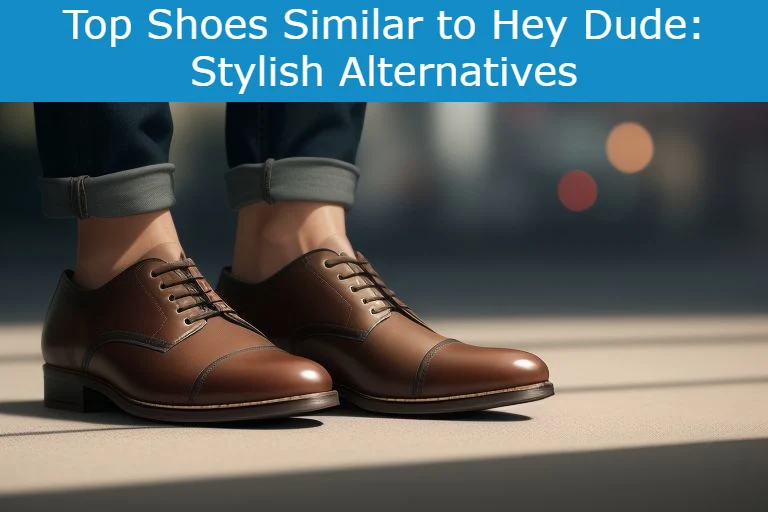 Top Shoes Similar to Hey Dude: Stylish Alternatives