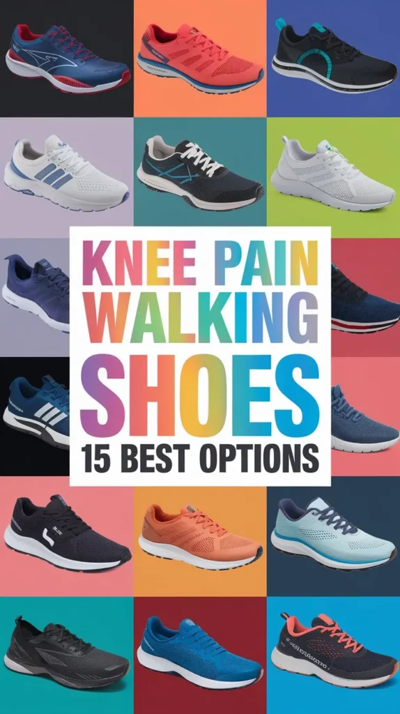 15 Best Walking Shoes for Knee Pain: Relief and Support