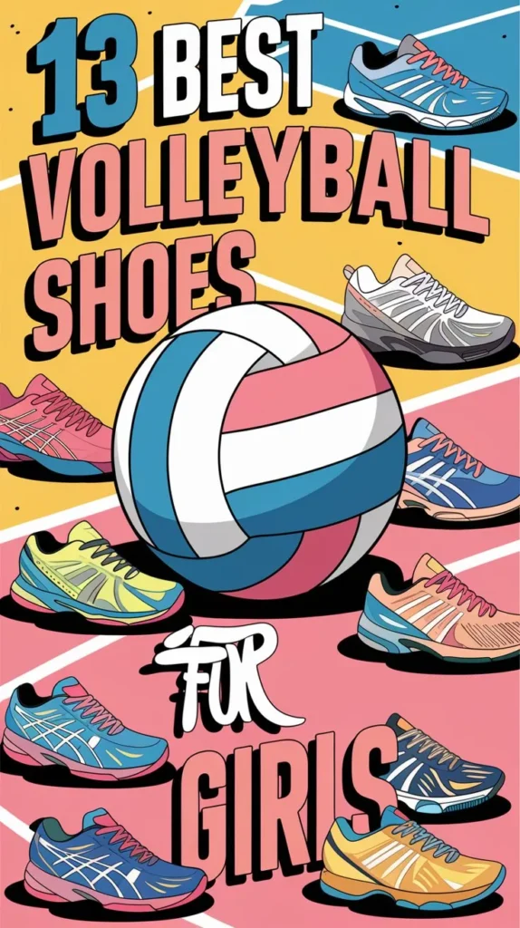 Top 13 Volleyball Shoes for Girls: Comfort and Performance