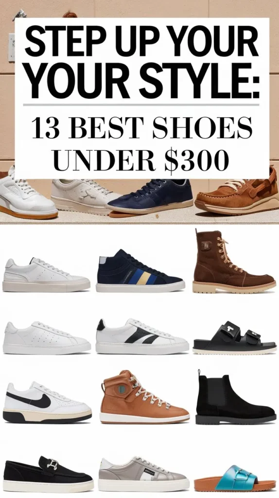 13 Best Shoes Under 300 Dollars: Fashion Favorites for Less