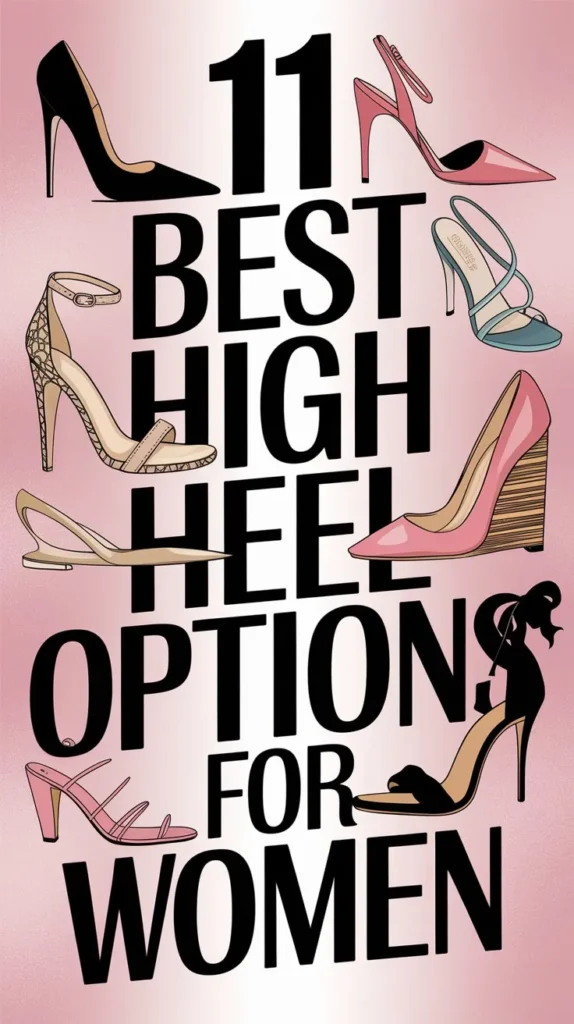 11 Best Dancing Shoes With High Heels for Women