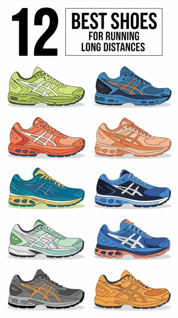 12 Best Running Shoes for Long Distance: Endurance and Comfort