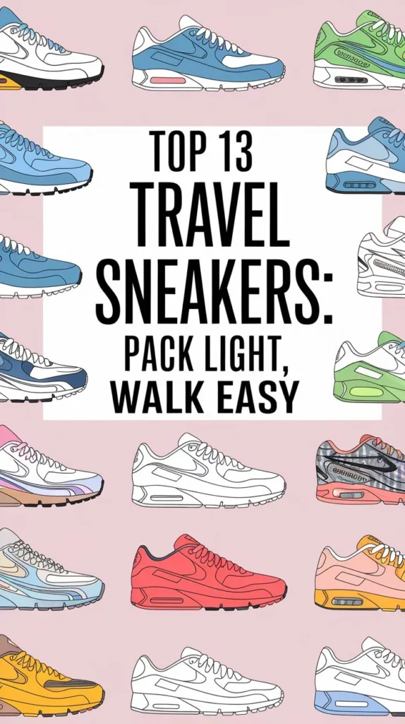 13 Best Sneakers for Travel: Comfort and Convenience